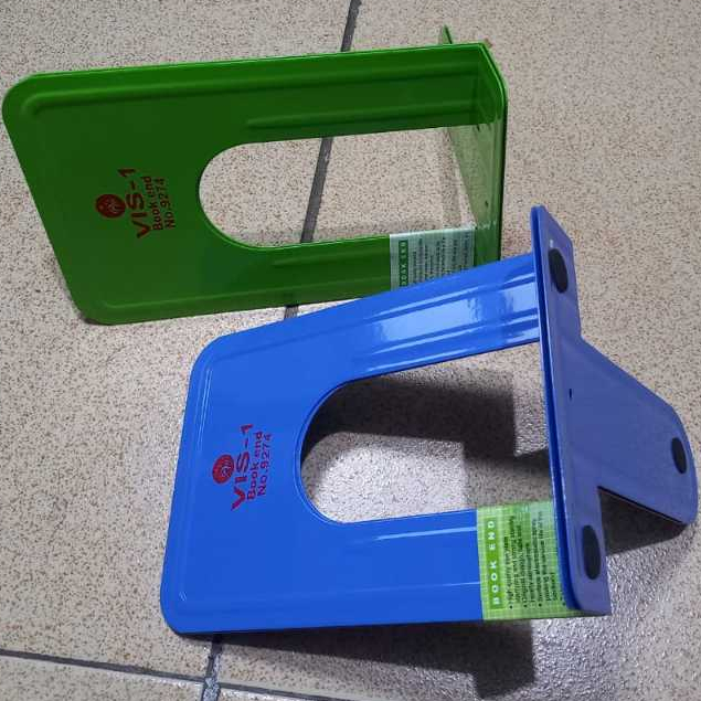 

Stand Book Penahan Buku Sandaran Buku Sandaran Pembatas Buku Besi VIS-1