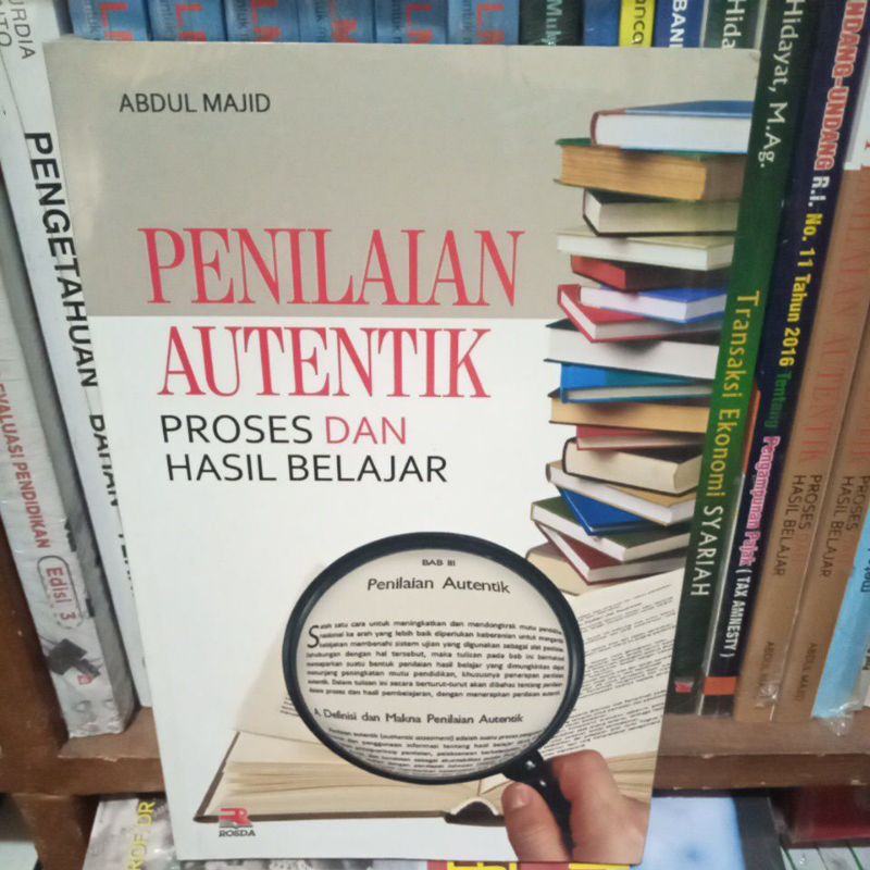 

buku PENELITIAN AUTENTIK proses dan hasil belajar