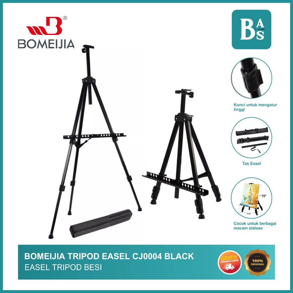 Easel Tripod Black CJ0004 / Easel Tripod Besi