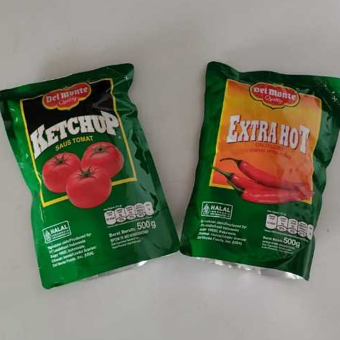 

Del Monte Saus Tomat dan Extra Hot 500gram