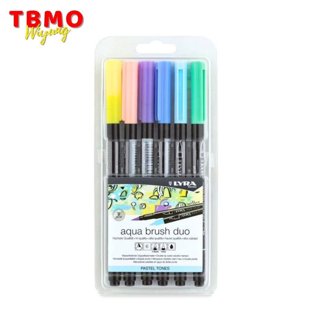 

TBMO Lyra Aqua Brush Duo / Brush Pen Pastel Tone 6521061
