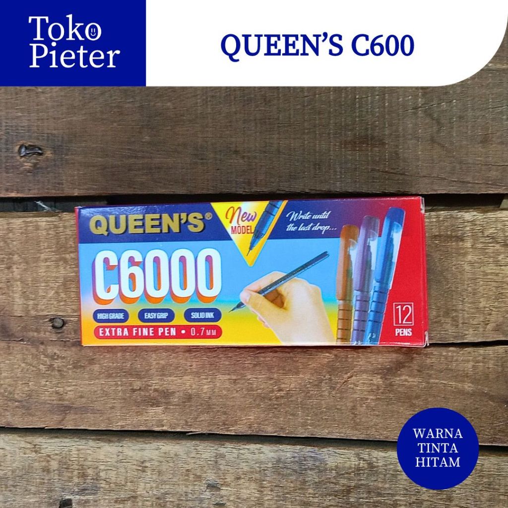 

PULPEN FASTER C6000 QUEEN ( 1 PACK ) (ISI 12) SURABAYA