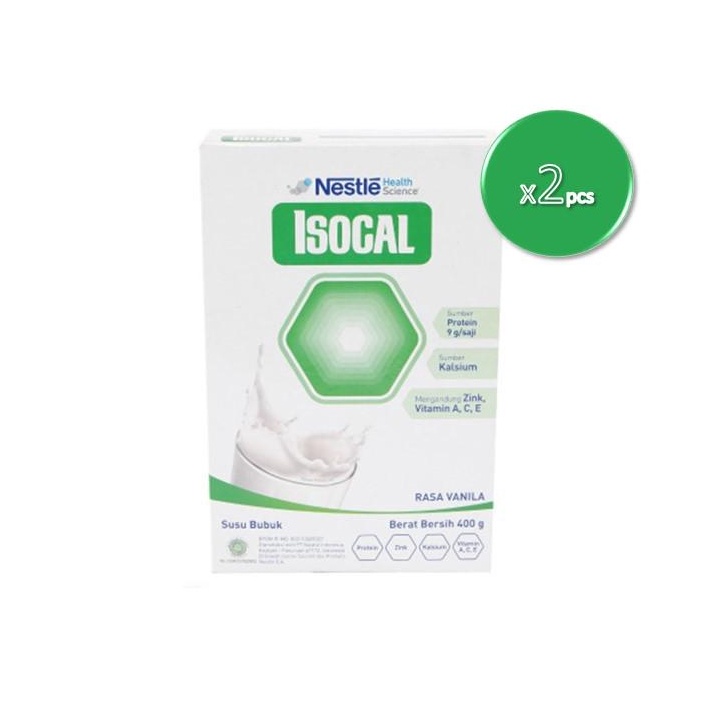 

Bayar Di Tempat Nestl Isocal Susu Bubuk Vanila Kotak 2 x 4 gr T95