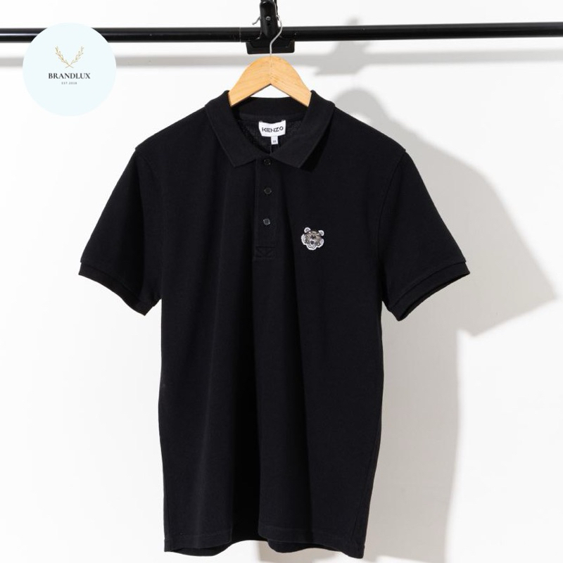 KENZO Tiger polo shirt Black