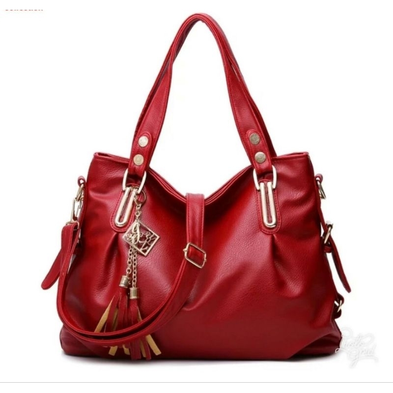 MONEERA NEW COLLECTION TAS SELEMPANG WANITA TRENDY FORMAL / SLINGBAG BAHAN SINTETIS ELEGAN RESLETING