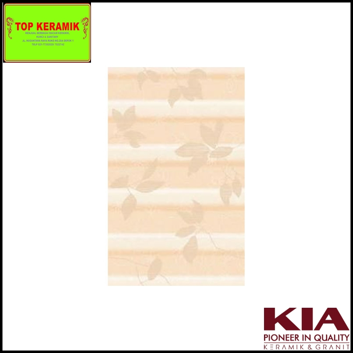Keramik Dinding Kia 25x40 Blossom Rose Kw 1