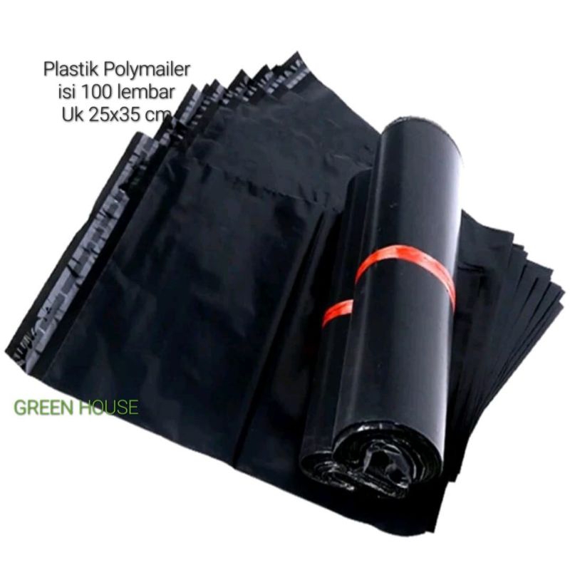 (isi100) PLASTIK POLYMAILER 25x35 cm | Plastik PACKING ONLINE SHOP Kantong PackingPlastik Packing Ba