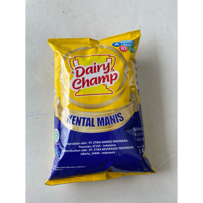 

Dairy Champ Susu Kental Manis 1kg