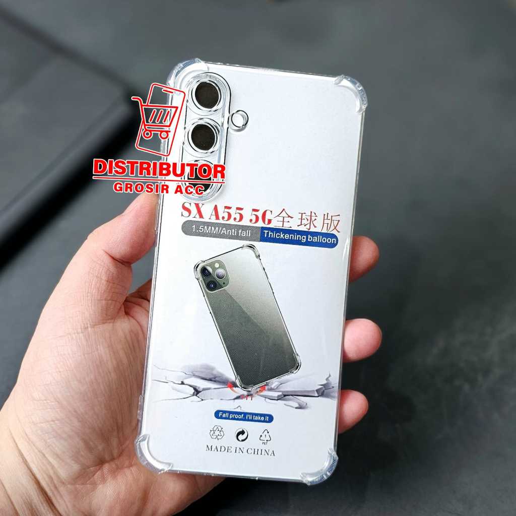 OPPO A17 OPPO A17K CASE AIRBAG ANTI CRACK TEBAL SOFTCASE BENING OPPO A17 OPPO A17K