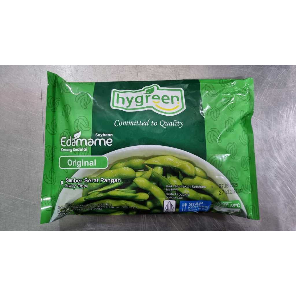 

Hygreen Edamame Original 500Gr Frozen Kacang Kedelai