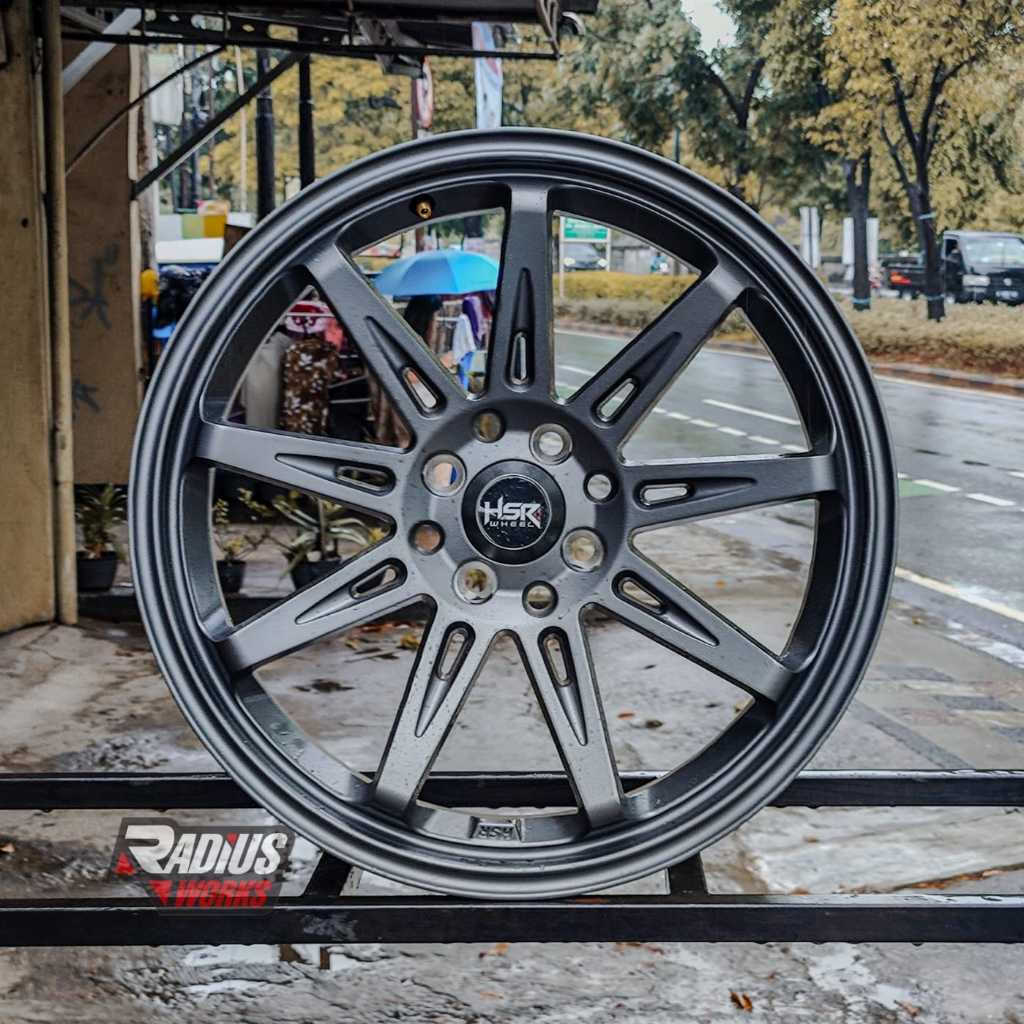 Velg mobil hsr tikala R17 untuk mobil mitsubishi galant , raize, rocky dll lobang 4x100-114,3