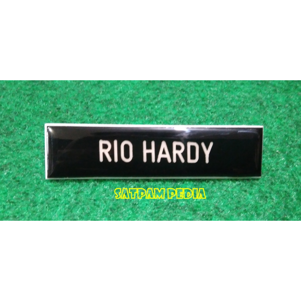

Papan Nama Resin Custom - Name Tag Resin Custom