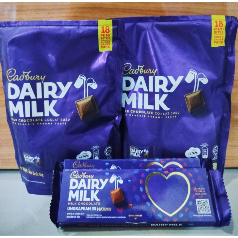 

Paket Coklat Mix varian Cadbury Silverqueen Pocky