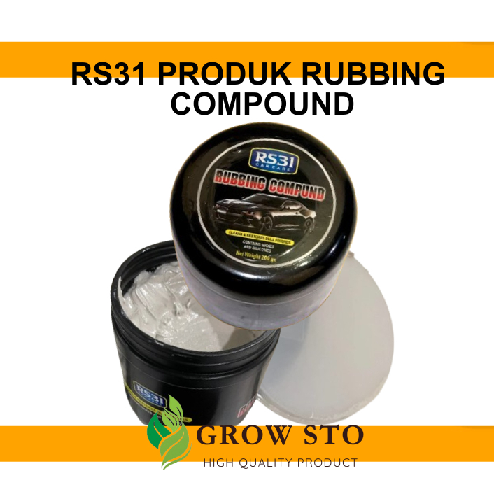 Penghilang Baret Body Mobil/motor/kaca - RS31 Rubbing Compound 100% ORIGINAL