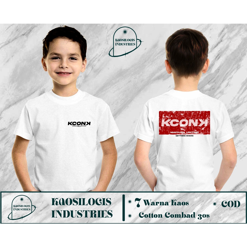 Kaos Anak Madura United Suporter Kconk Mania - Kaosilogis