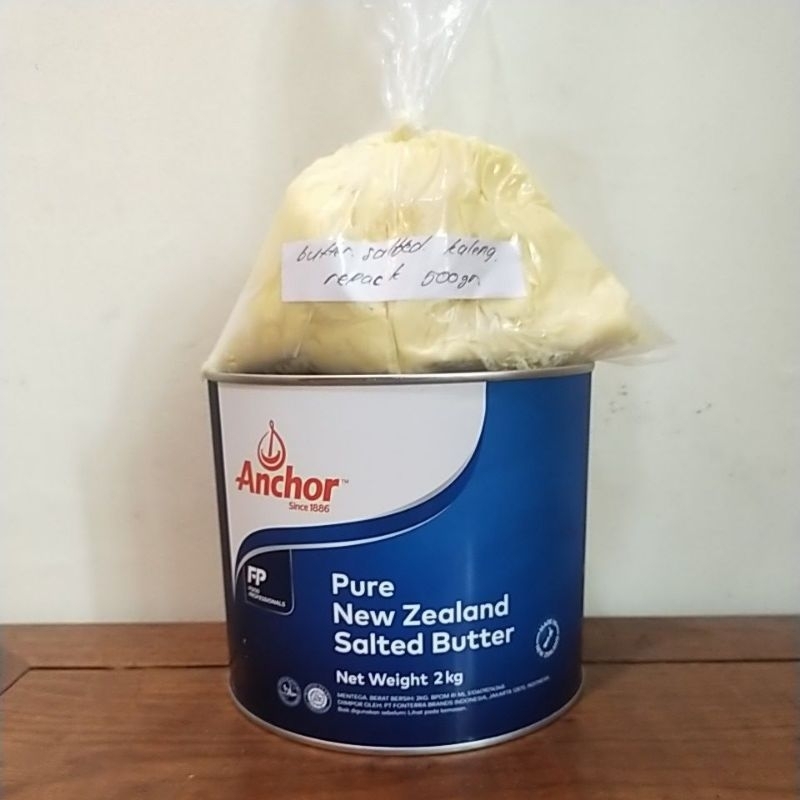 

anchor butter kaleng salted 500g