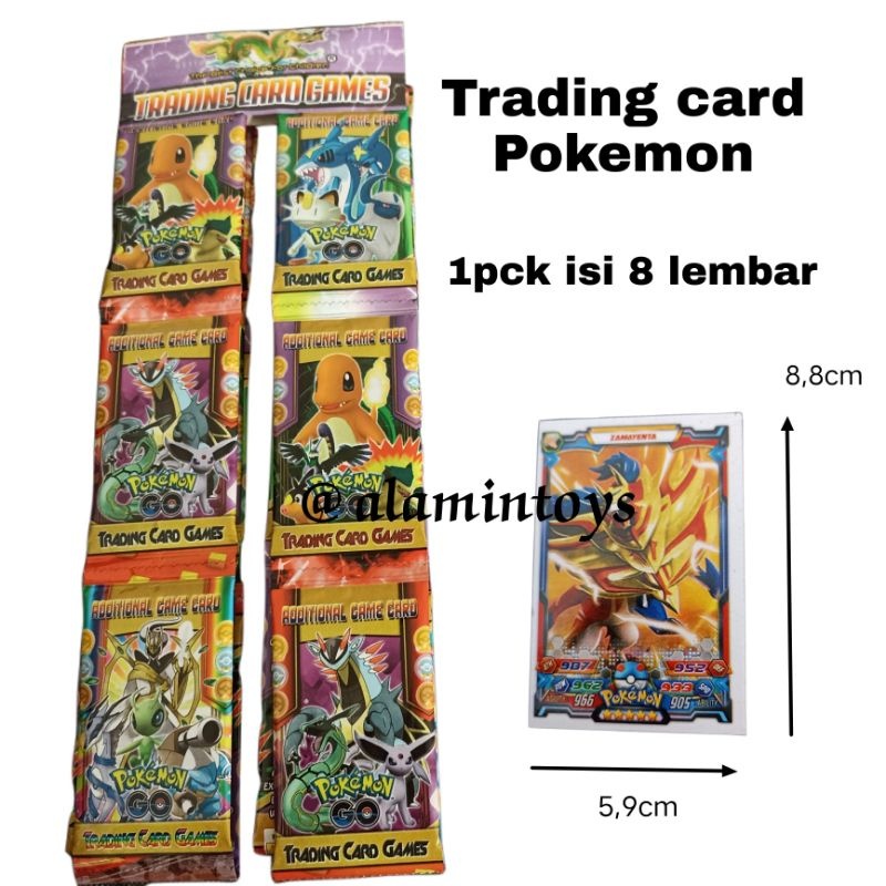 ✅Kartu Pokemon Trading Card / Pokemon Card / Trading Card Pokemon / kartu mainan anak SH