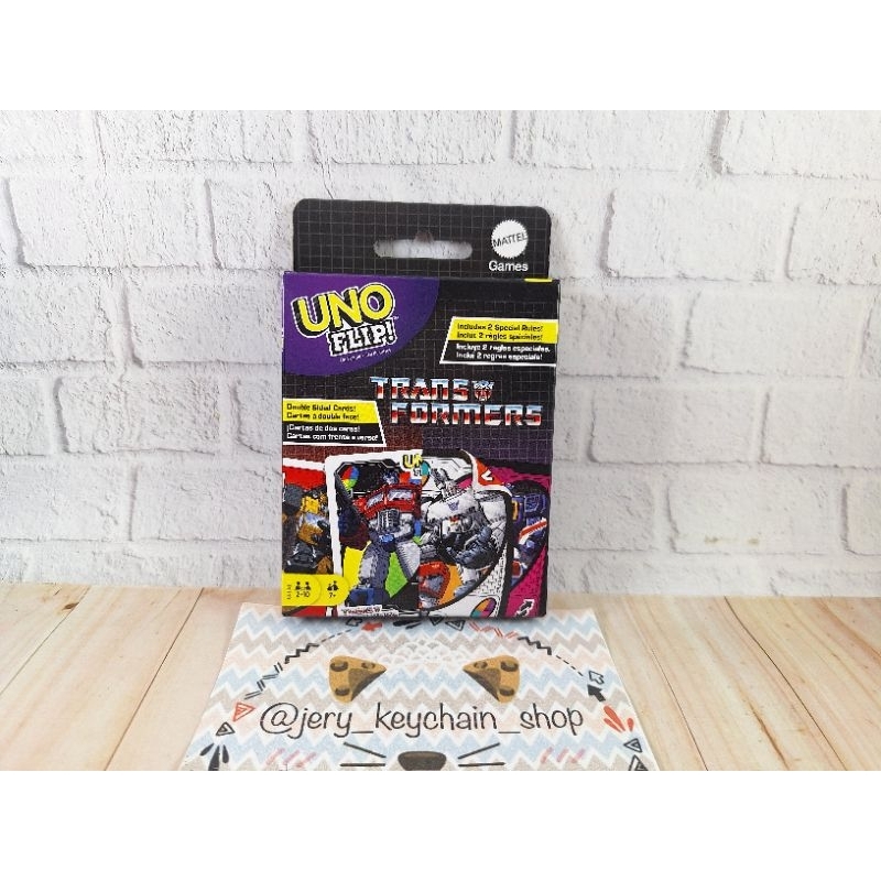 UNO Flip Transformers - Permainan Kartu