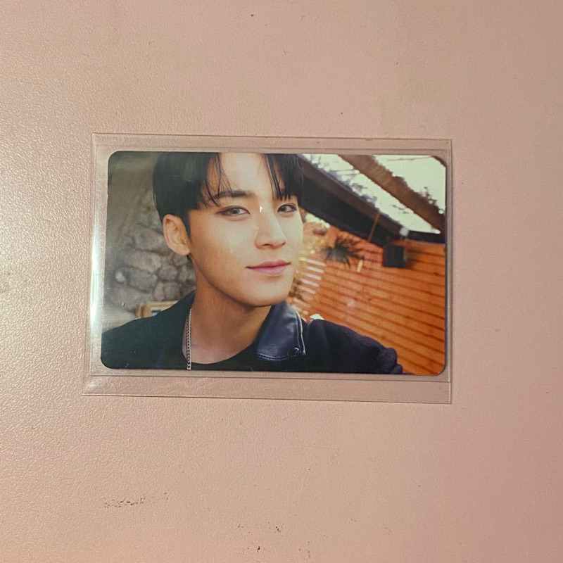 PC PHOTOCARD MINGYU SEVENTEEN TEEN AGE ORANGE