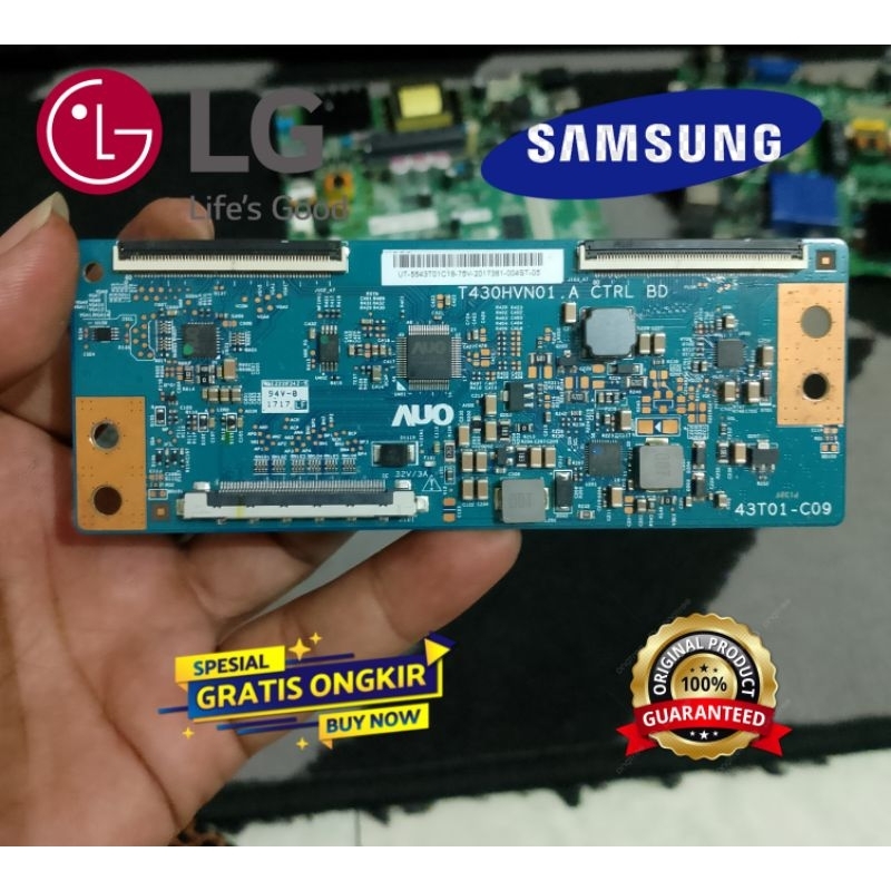 Tcon bord tcon tikon tv led LG 43 samsung 43K original