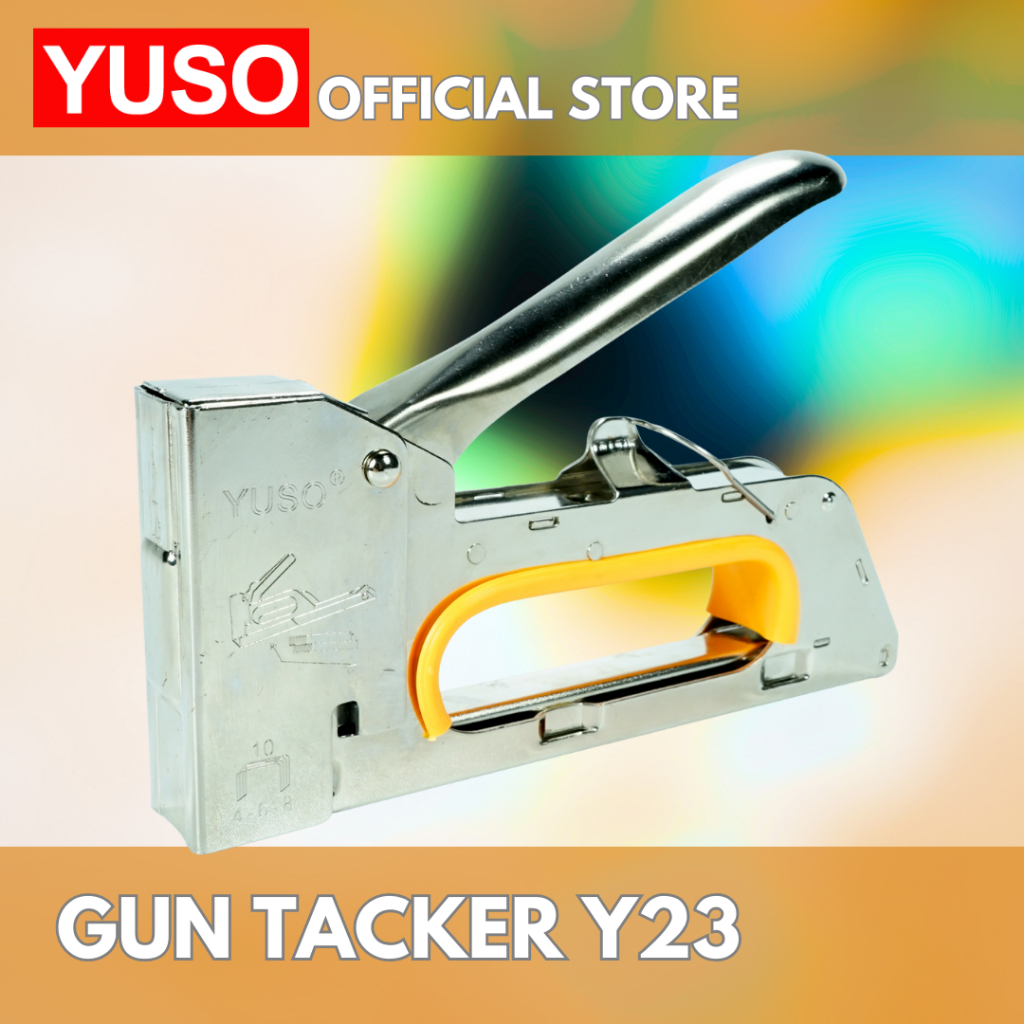 

Mesin Stapler Tacker Manual YUSO Y23 Untuk Jok Kulit