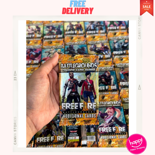 ❤[PROMO MURAH]❤ Kartu Foil  FREEFIRE Mainan Anak Voil Card Karakter/ TERLARIS Trading Card Game  / M