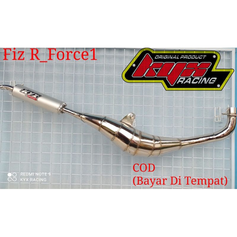 knalpot yamaha fizr, fiz dan force 1 type BM POWER