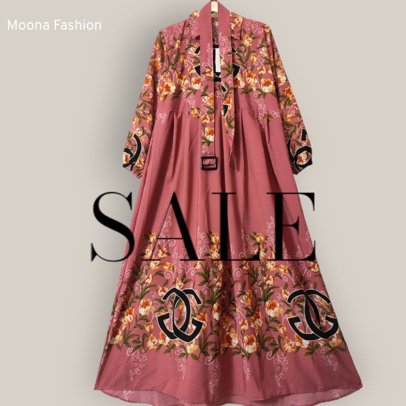 GAMIS MONALISA SHR KLOK KERAH/TERMURAH/TERLARIS/KEKINIAN