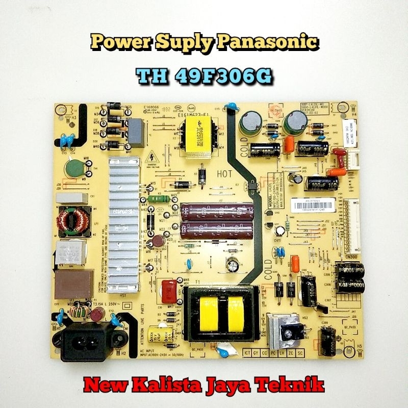 POWER SUPLY PANASONIC TH 49F306G ORIGINAL L4L01L PSU 49F306 PSU PANASONIC 49F306G REGULATOR TV 49F30
