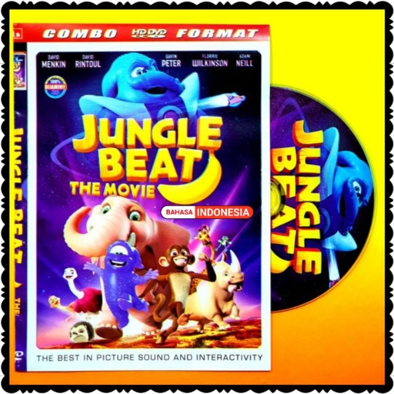 KASET FILM JUNGLE BEAT THE MOVIE DUBBING BAHASA INDONESIA-KASET KARTUN BAHASA INDONESIA-FILM KARTUN 