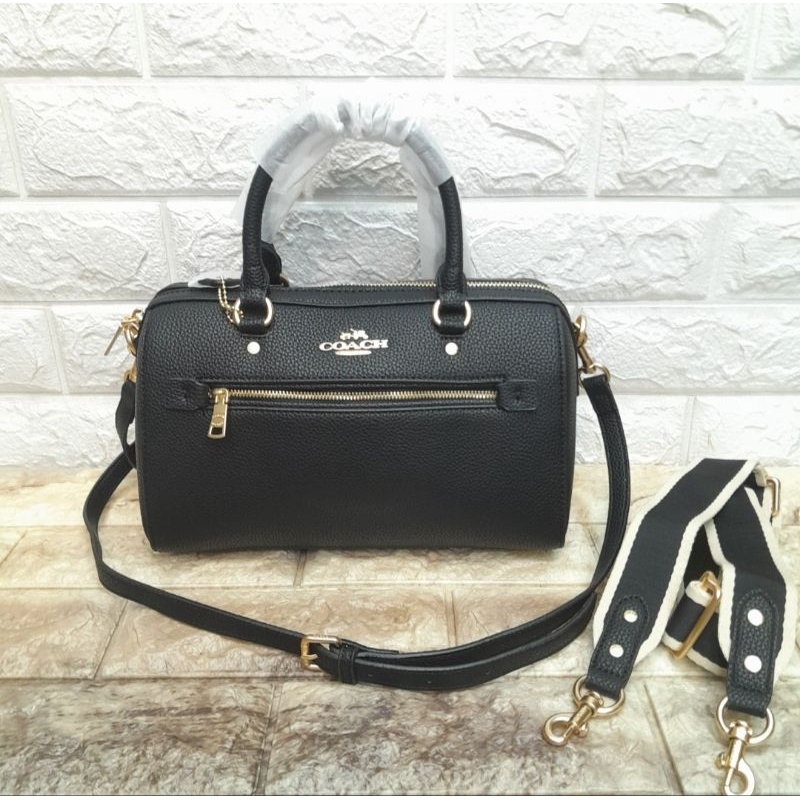 TAS SPEEDY ROWAN SATCHEL BLACK