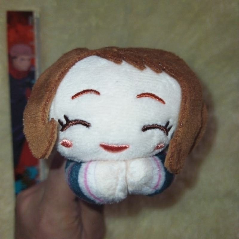 Hugchara Uraraka Ochako Boku No Hero Academia BHNHA / My Hero Academia MHA Plush Keychain Doll