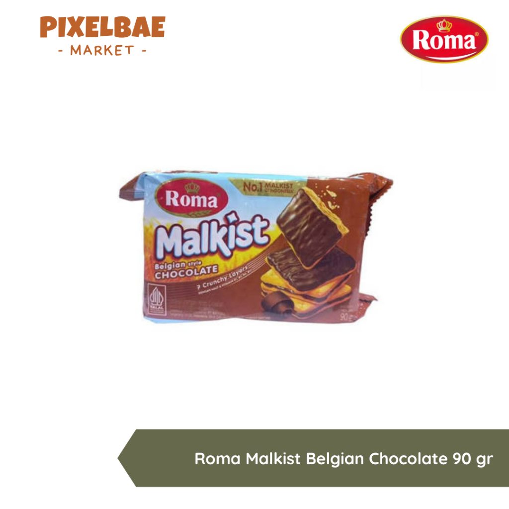 

ROMA MALKIST BELGIAN CHOCOLATE 90 GR