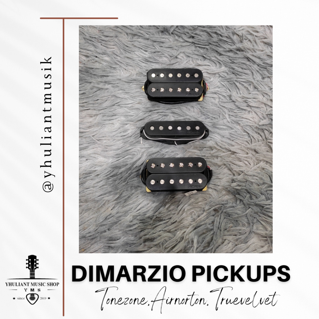 Dimarzio Pickups HSH Tonezone Truevelvet Airnorton Original USA