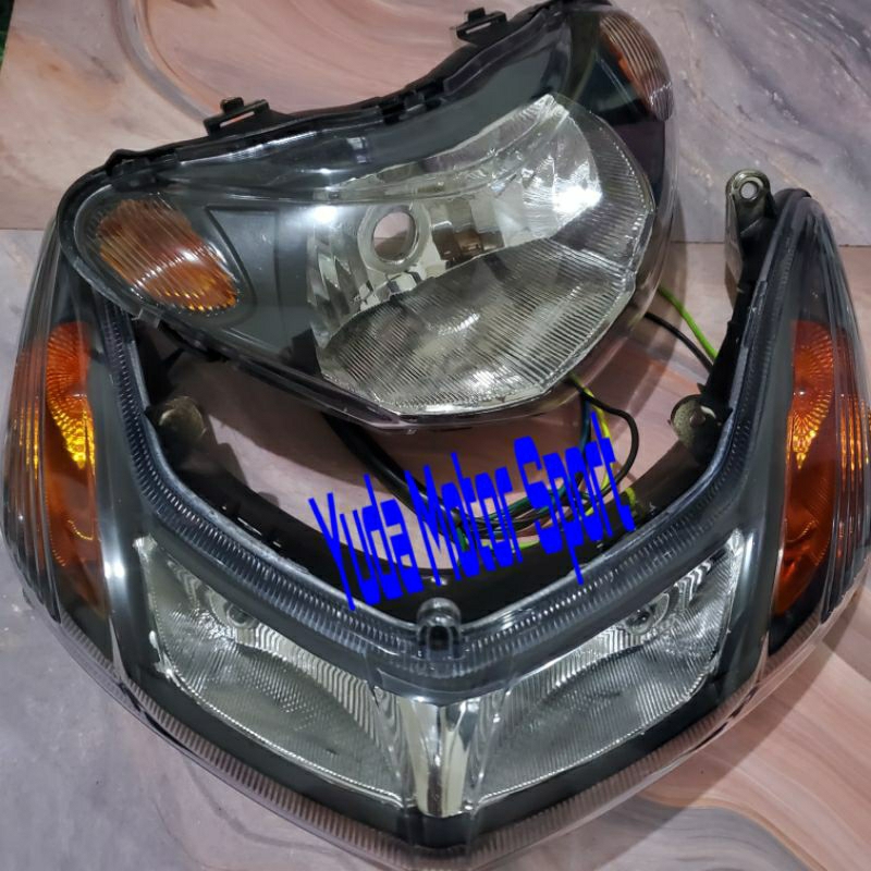 PAKETAN MIO SMILE CUSTOM REFEKTOR LAMPU DEPAN MIO SMILE CUSTOM PLUS SEN SEIN MIO SMILE CUSTOM