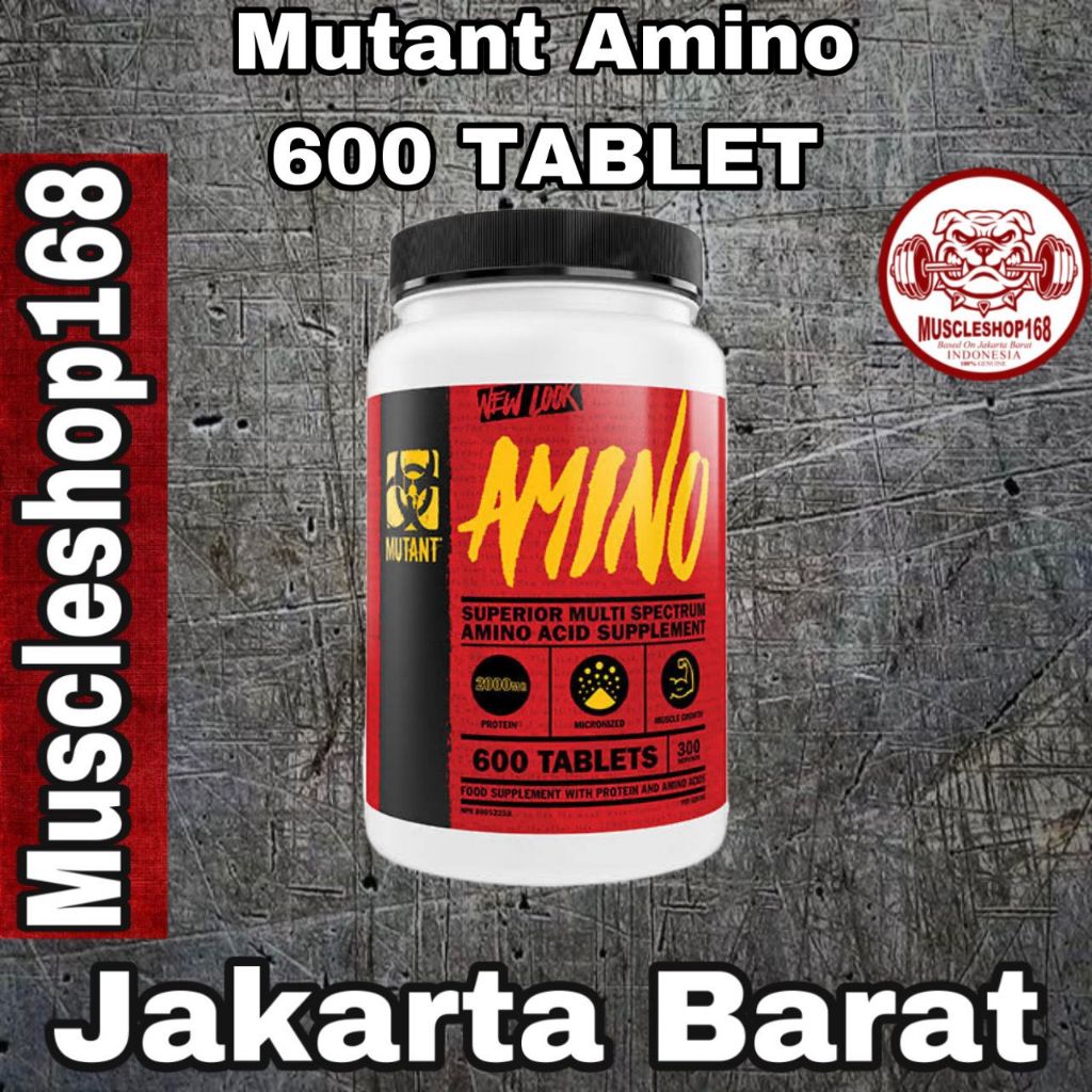 Mutant Amino 600 Tablet BPOM