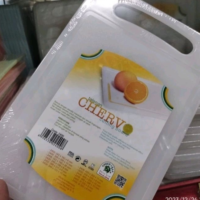 Talenan Plastik Chopping Chervo Talenan Anti Bakteri Chopping board