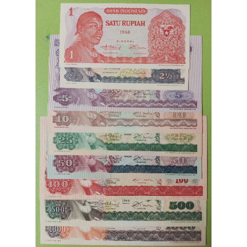 Set Soedirman 1-1000 Tahun 1968