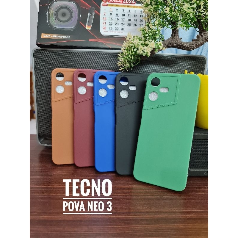 SOFTCASE CASING PRO MACARON TECNO POVA NEO 3