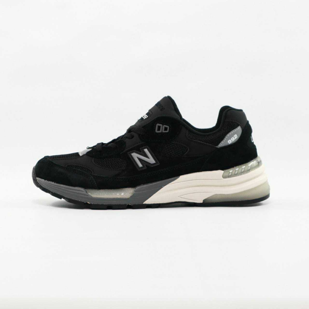 Sepatu New Bal*nce 992 Black Grey M992GR 100% BNIB