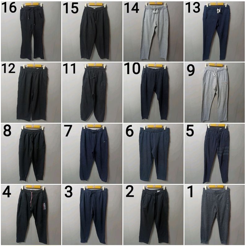 thrift JPB2 l jogger pants l unisex  l sweat pants l track pants  l preloved l second  vol 2