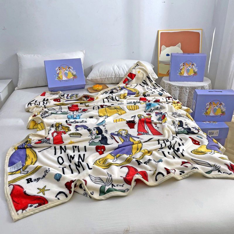 selimut anak anak lucu / selimut karakter motif disney / selimut hangat