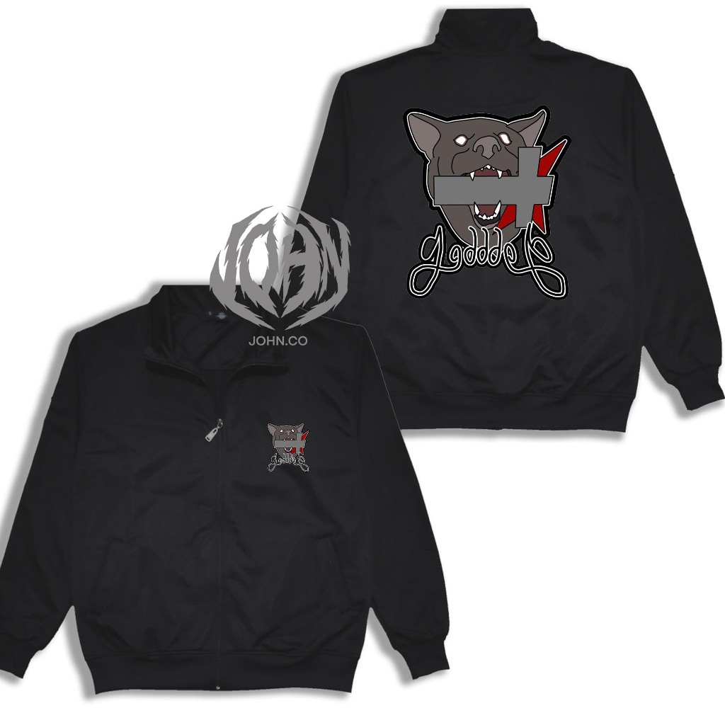 Jaket Tracktop Goddog Logo / Jaket Seong Yohan Logo Goddog