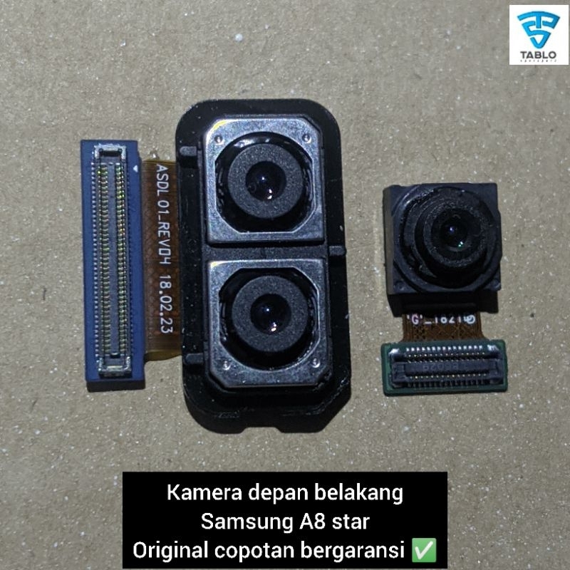 kamera depan belakang Samsung A8 star original copotan hp