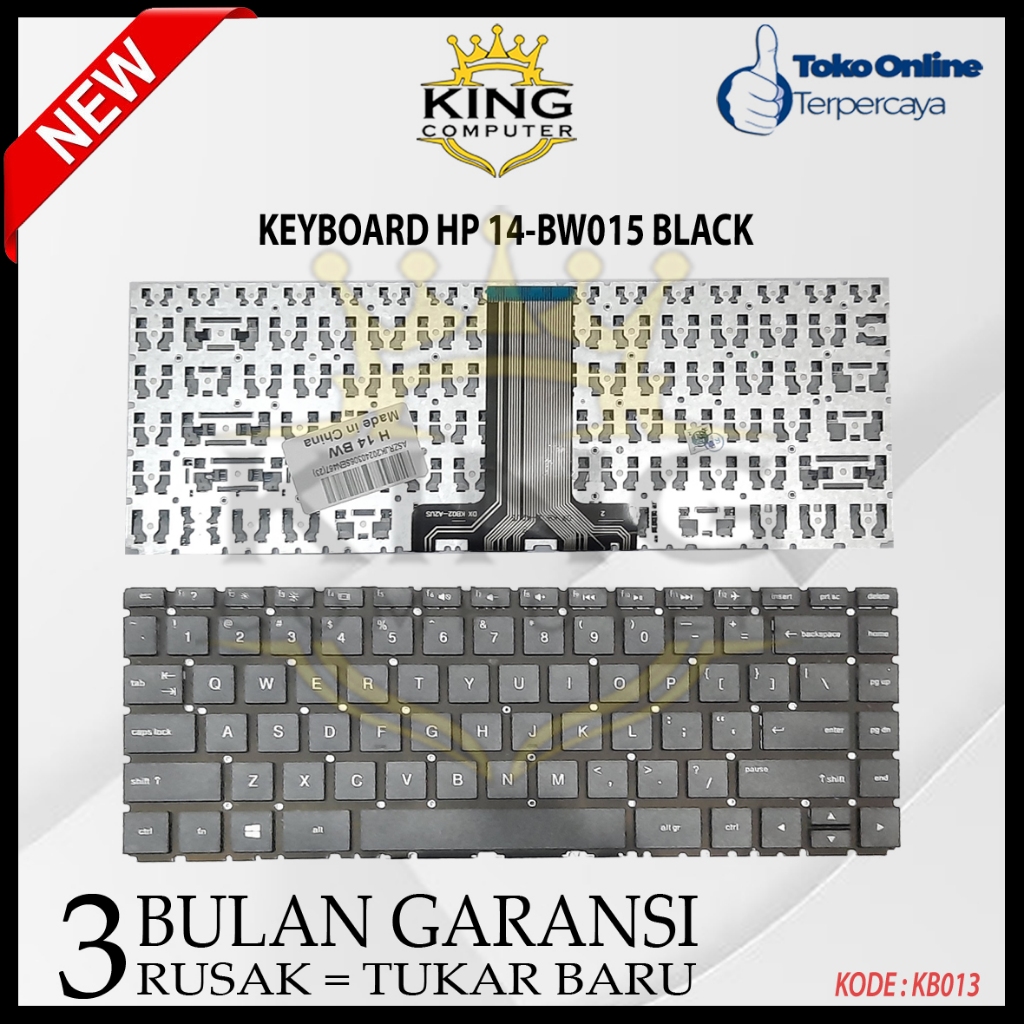 KEYBOARD HP 14-BW15 14-BW15 14-BS 14-BS745TU 14-BS010TX 14-BS002TX 14-DQ 14S-DQ 14-BW 14-BW015 14-BW