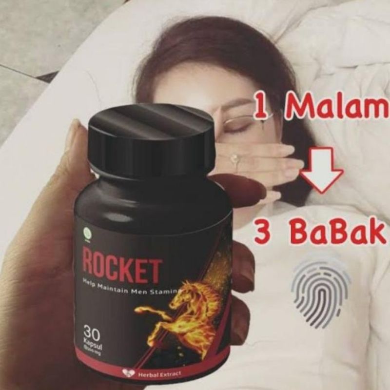 Obat Rocket Asli Usa | Obat Setamina Pria Herbal 100% Ampuh - Rocket Original Supelemen Pria BPOM is