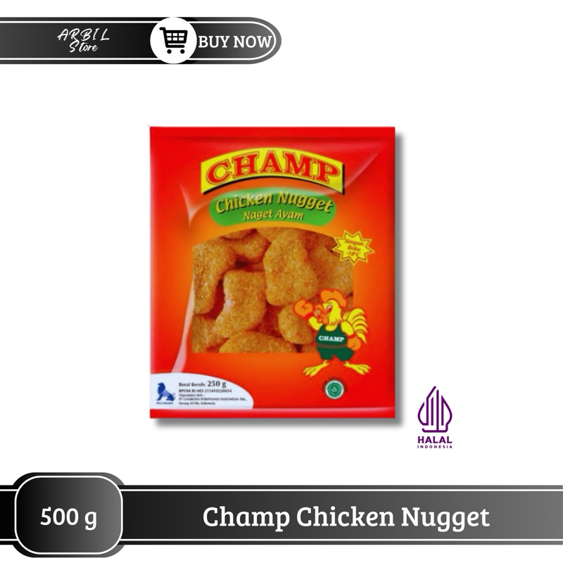 

Champ Chicken Nugget 500 gram