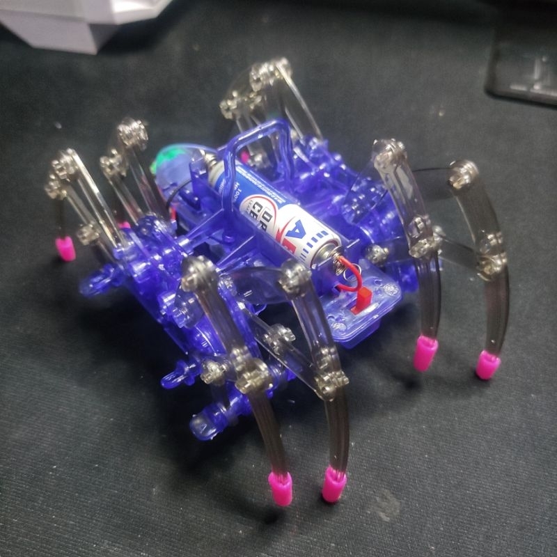 Spider Robot Hexapod Without Microcontroller DIY