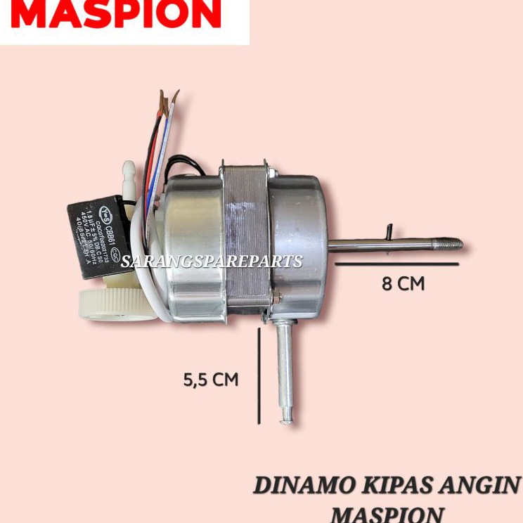 DINAMO KIPAS ANGIN MASPION  MOTOR FAN MASPION  DINAMO MASPION