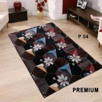 0[150 x 190 Cm] Karpet Malaysia PREMIUM tebal 20mm Motif Minimali